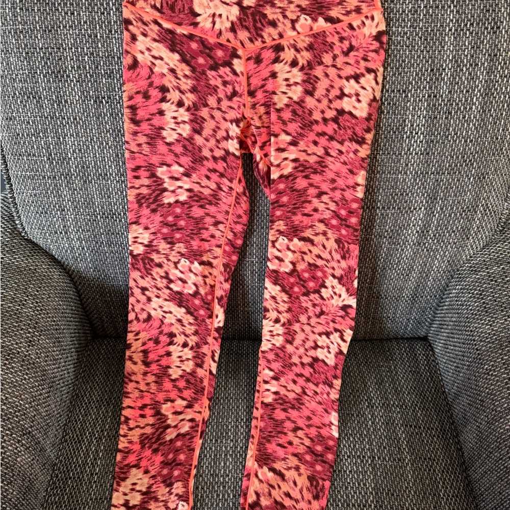 Aerie Pink and Orange Leggings